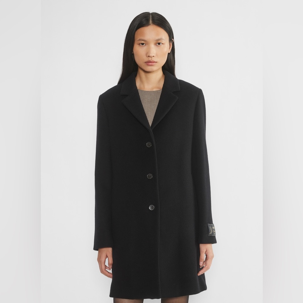 Wilfred Cecile Coat - Wool Cashmere - Black